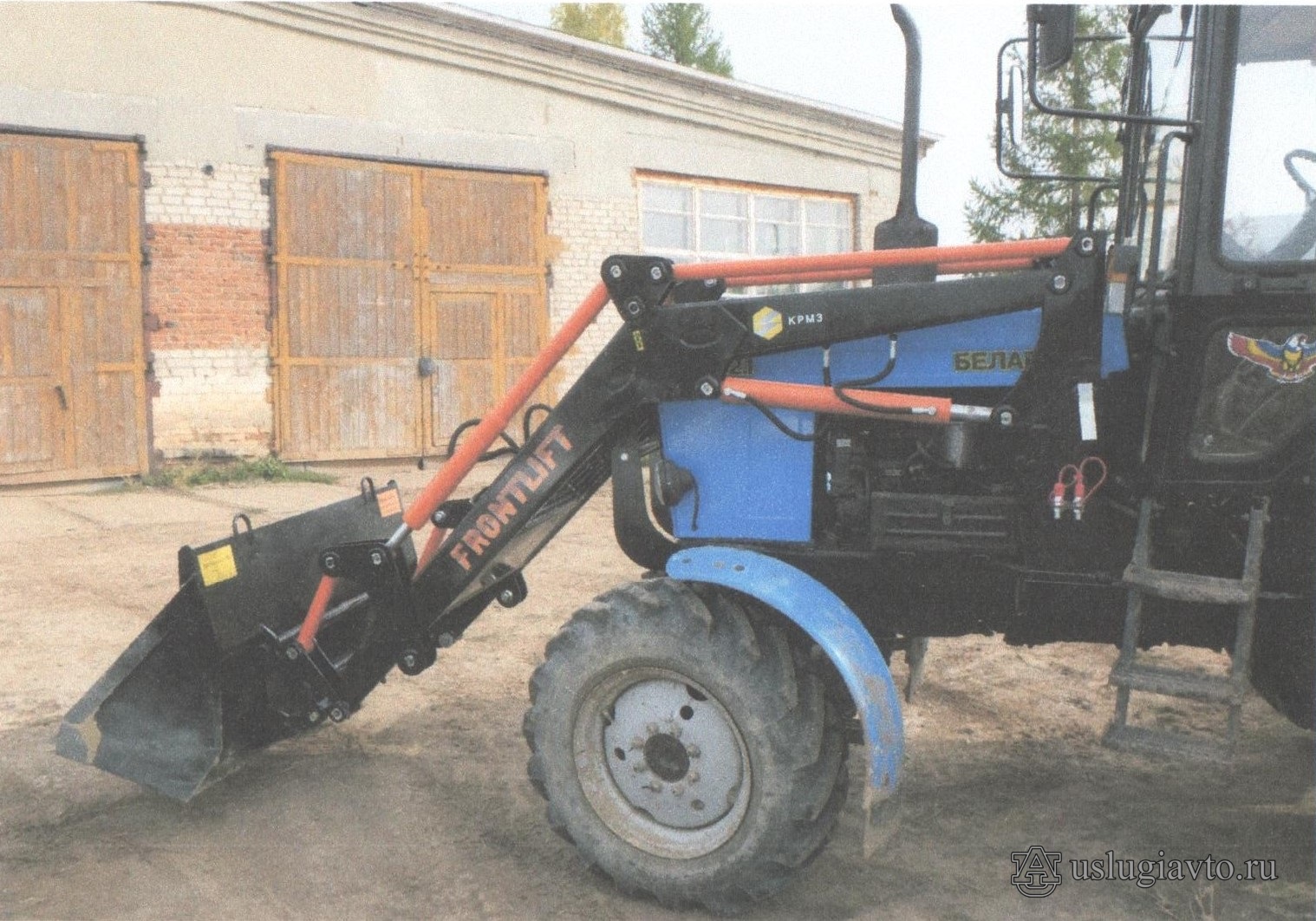 ТРАКТОР «БЕЛАРУС-82.1» монтаж навесного оборудования | Услугиавто